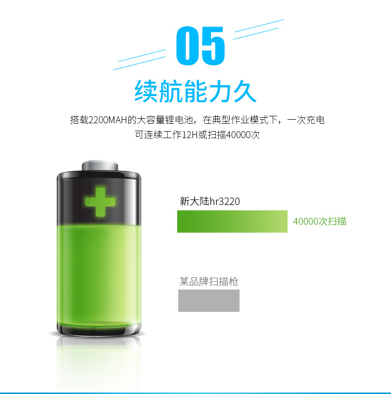 新大陸NLS-HR32 無(wú)線條碼掃描槍優(yōu)點(diǎn)